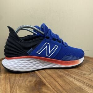 New Balance Fresh Foam Roav Team Royal Neo Flame Mens Blue Size 9 Running Shoes